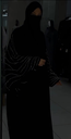 Silver classic work qatri nida abaya
