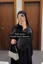 Full stone elegant abaya