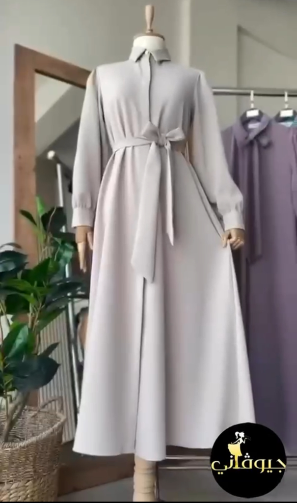 Daily wear abaya with adjustable belt 