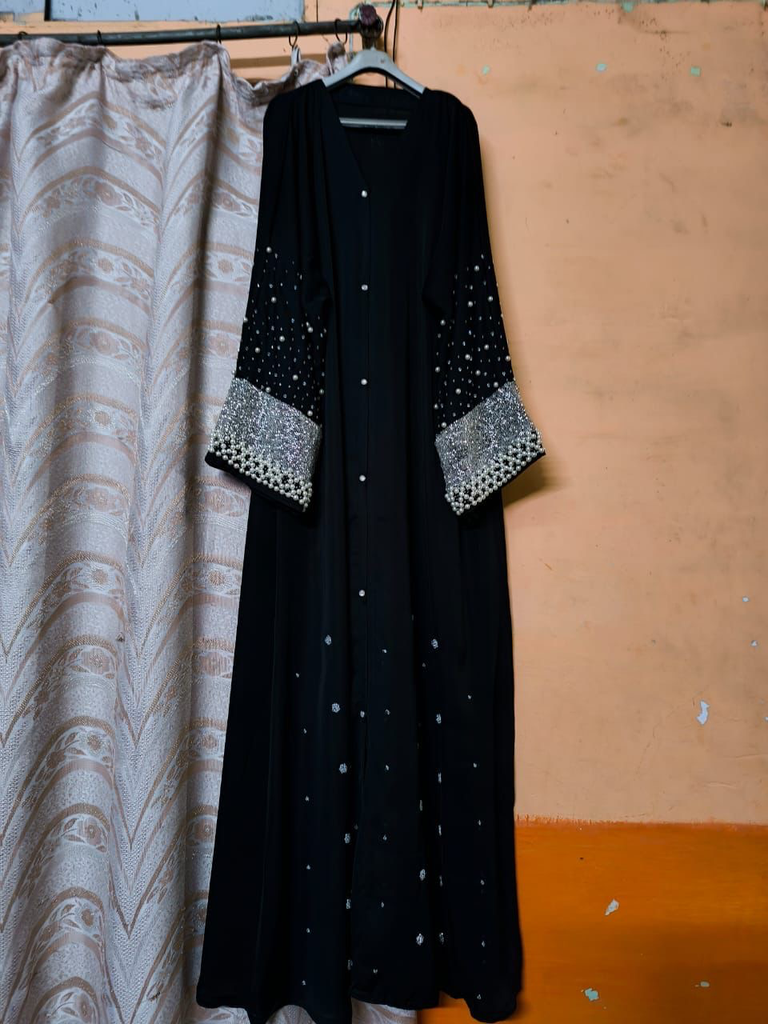 Beautiful zoom febric Sleeve net diamond pattern 
