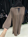Zoom fabric fancysingle lace with matching abaya