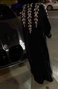 Imported Koren nida Fabric Handwork abaya