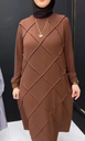 Harir maqsoor fabric Front closed Elastic sleeves