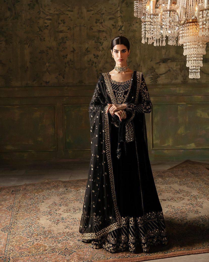 Beautiful long black gown