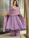 Heavy fancy silk gown