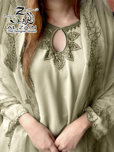 Al zain designer tunic embroidery