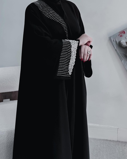 Imported nida abaya with beads