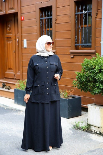 4 pocket skirt coordset