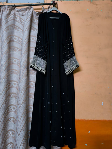 Beautiful zoom febric Sleeve net diamond pattern 