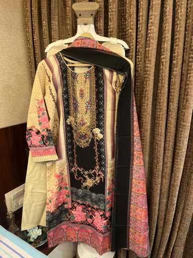 Embroidery cotton stiched