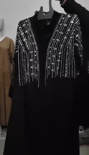 Beautiful Heavy Handwork abaya with front and back side  with dupatta